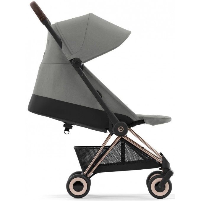 Cybex Coya Mirage Grey шасі rosegold прогулянкова коляска