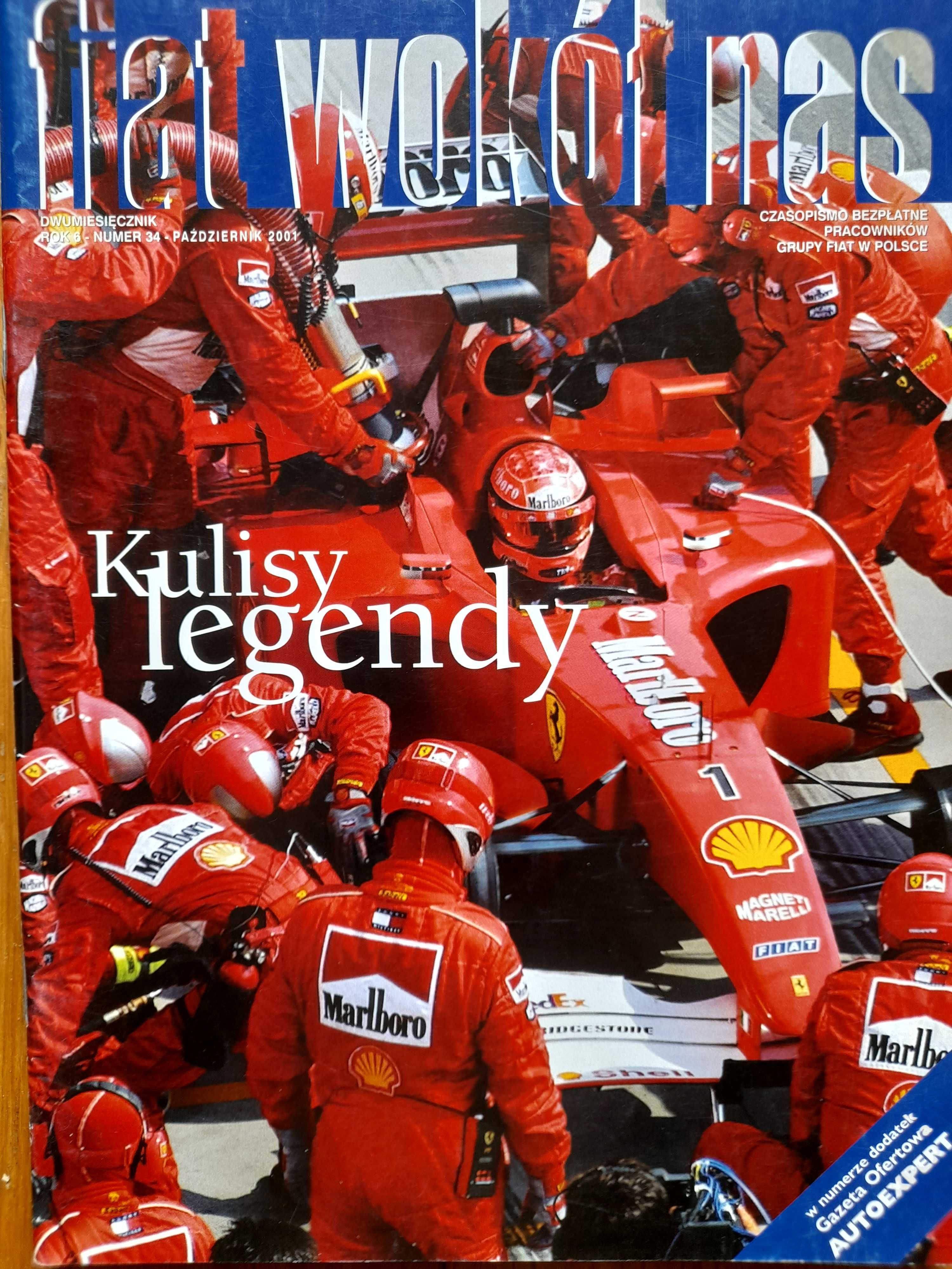 Fiat wokół nas sezon Ferrari F1, Formuła 1 rok 2001