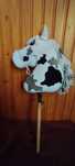 Hobby horse biały z wieloma plamkami