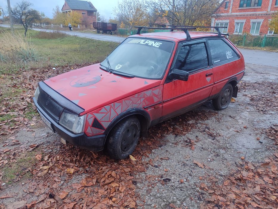 Заз Таврия на газу