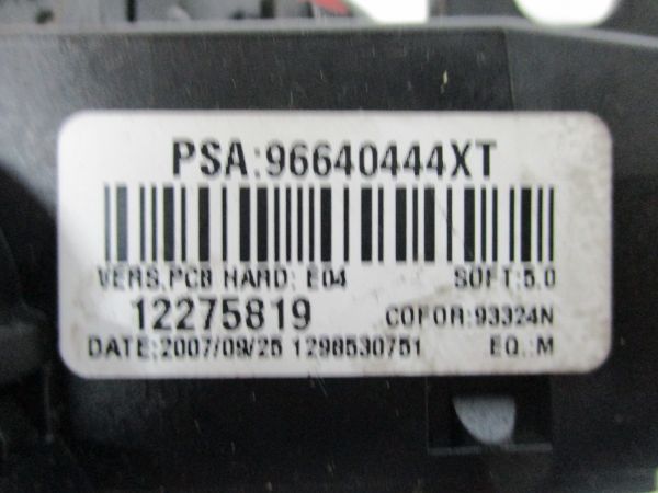 Conjunto / manetes de luzes e limpa vidros PEUGEOT 308 (4A_, 4C_)