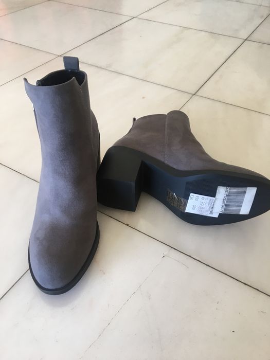 Botas cinzentas Topshop