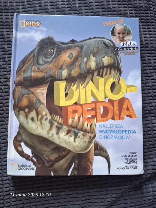 Dino-pedia, National Geographic polecamna przez Nela mała Reporterka