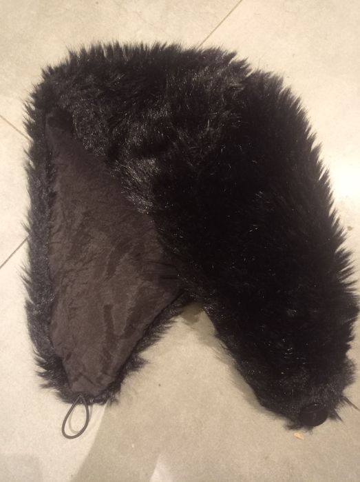 Czapka uszatka włochata