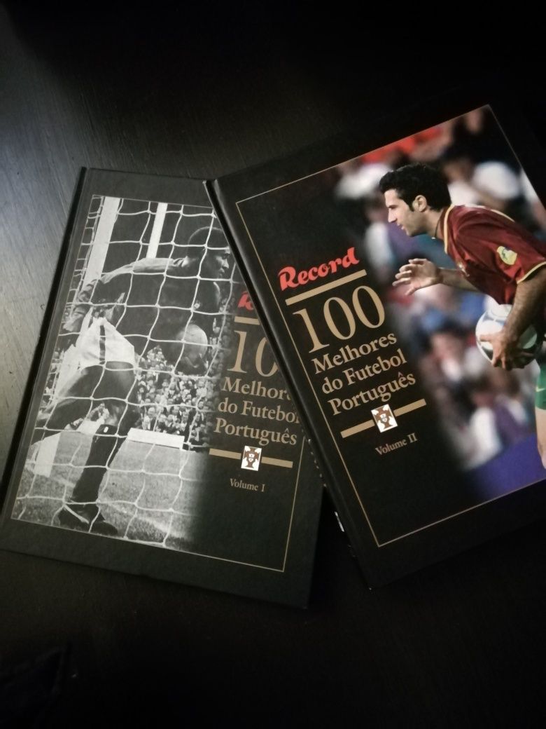100 melhores do Futebol Português 2 volumes Como novos!