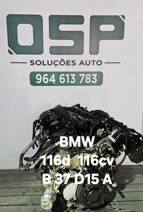 Motor BMW 116d  B37 D15 A