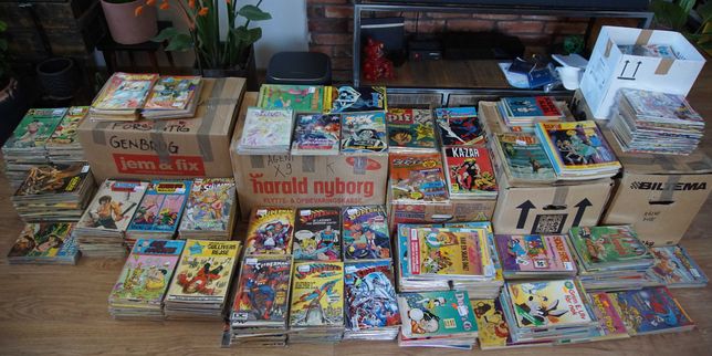 Ok. 4500 duńskich komiksów