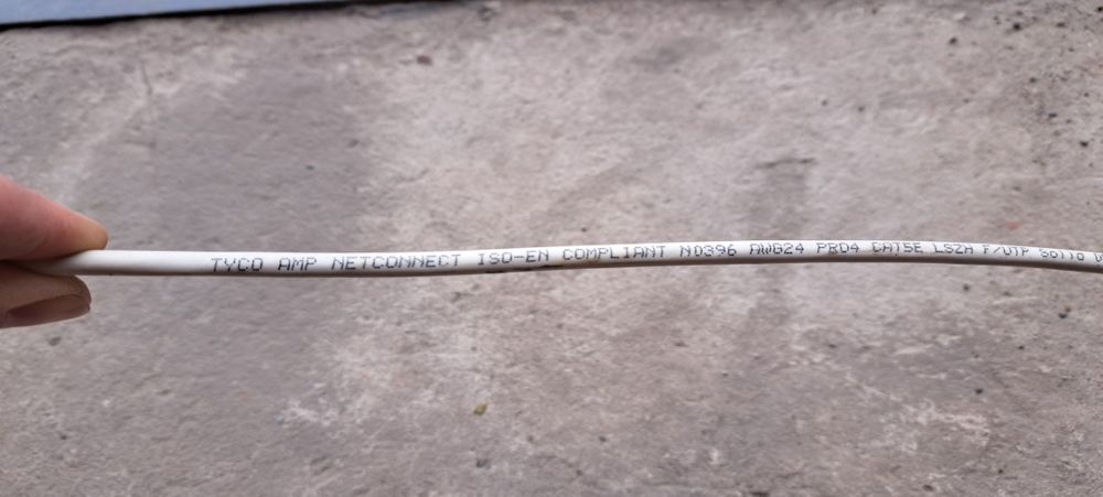 Интернет кабель  витая пара