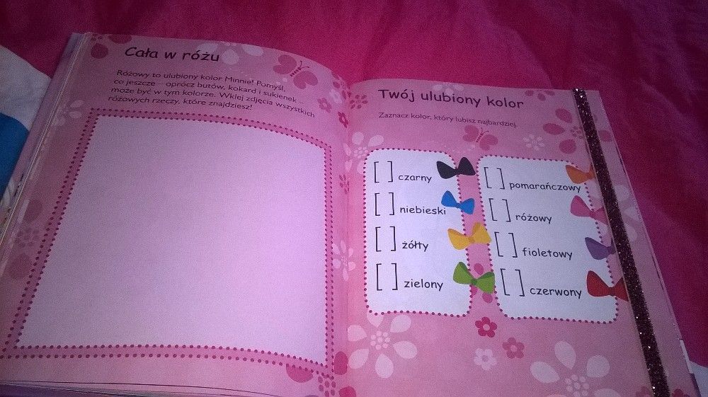 książeczka MINNIE