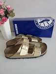 Birkenstock Arizona Gold złote 37 narrow fit