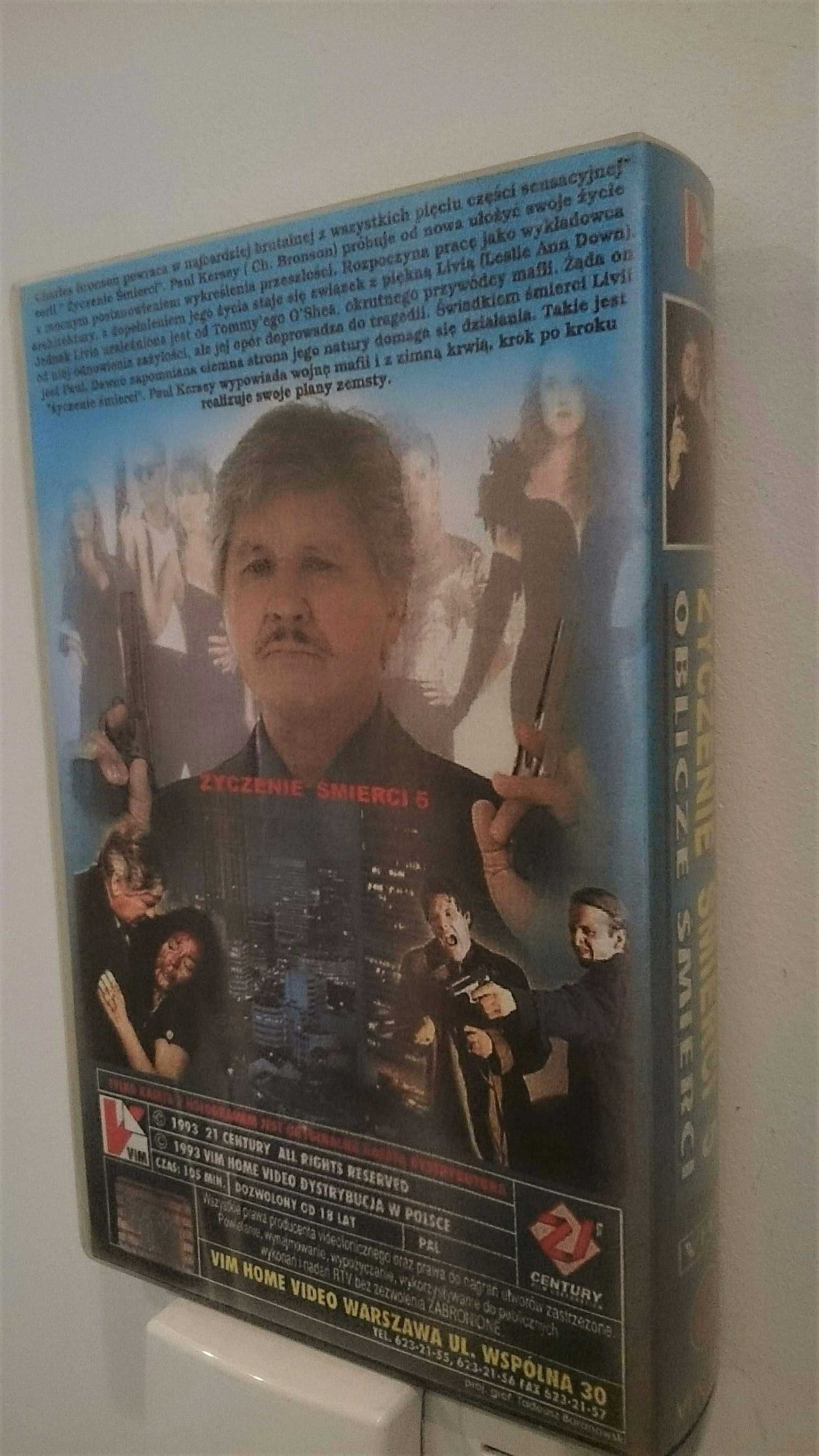 Detektyw McQ - Życzenie Śmierci 5 - hycel - Filmy Kasety  - LEKTOR "