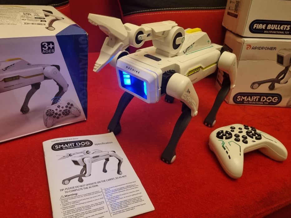 Robot sterowany Smart Dog Bogata wersja /  światła ruch dzwięki
