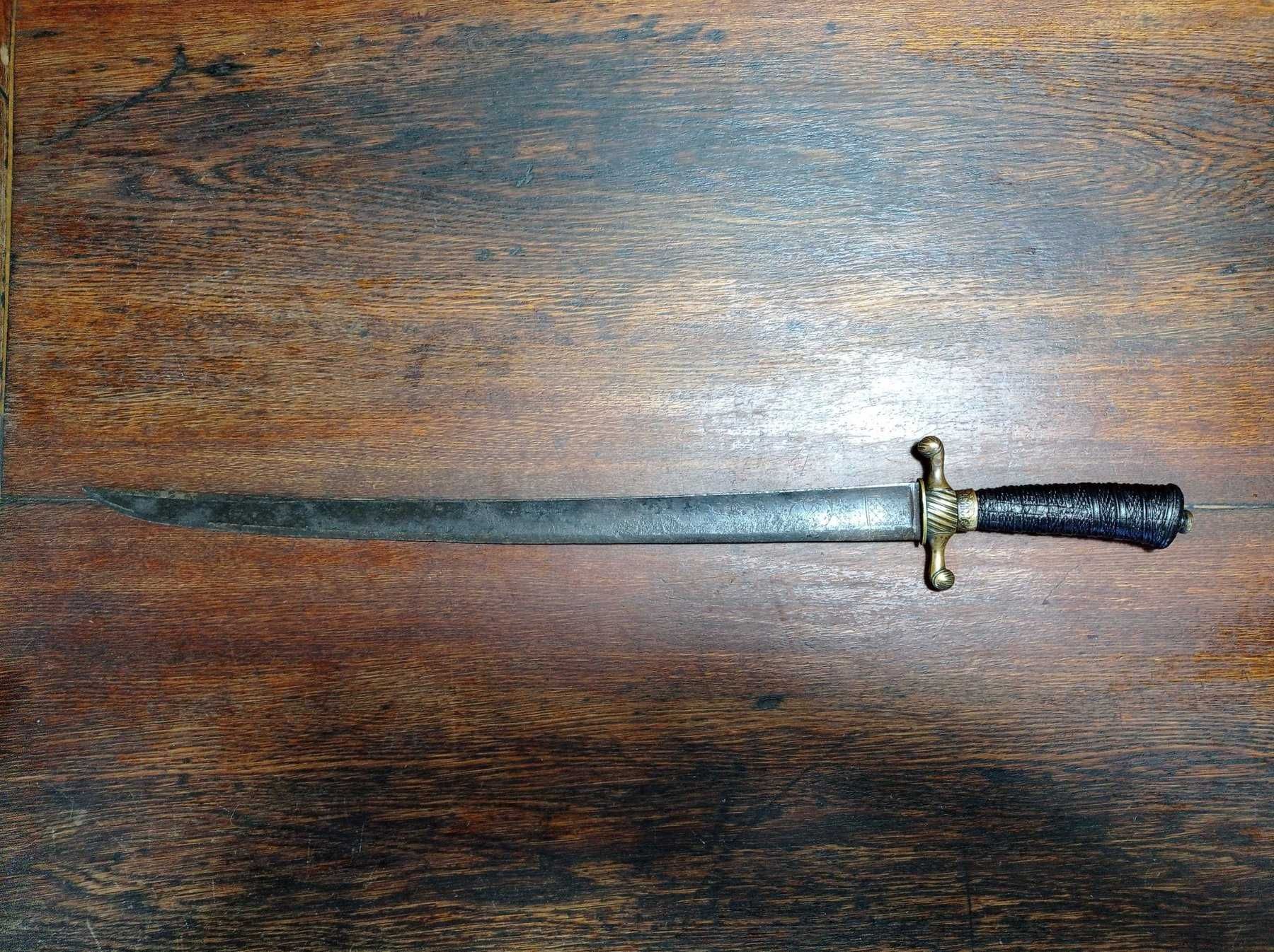 Sabre século XIX - Adaga - Faca de Mato