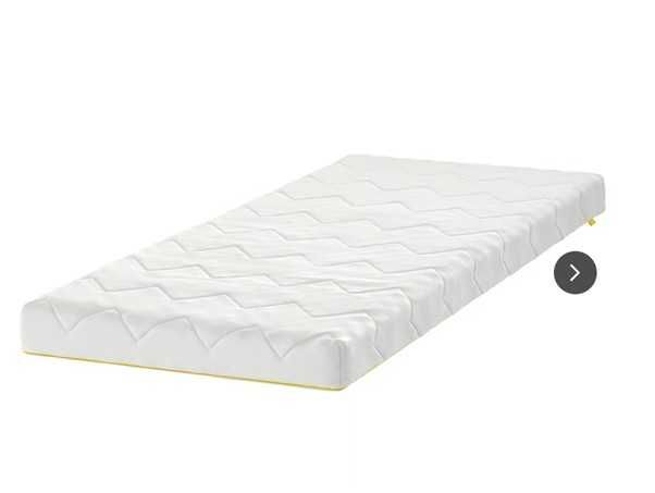 Cama de criança branca + colchão - 70X160cm . IKEA