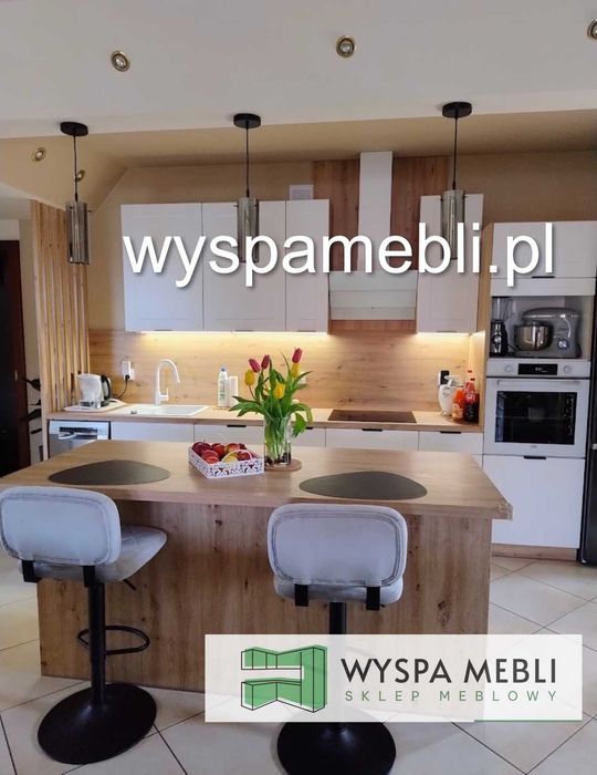 NOWA kuchnia MDF frezowane fronty dowolny wymiar meble kuchenne