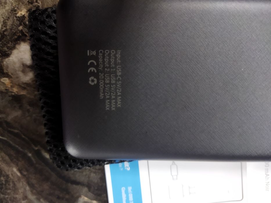 Повербанк BlueBuilt 20000mAh Zwart