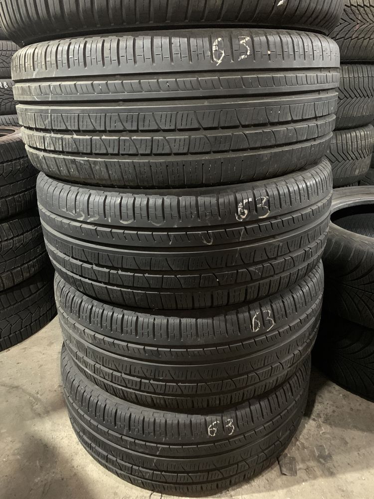 Шины б/у КОМПЛЕКТ 235/55 19 Pirelli scorpion verde all seasons