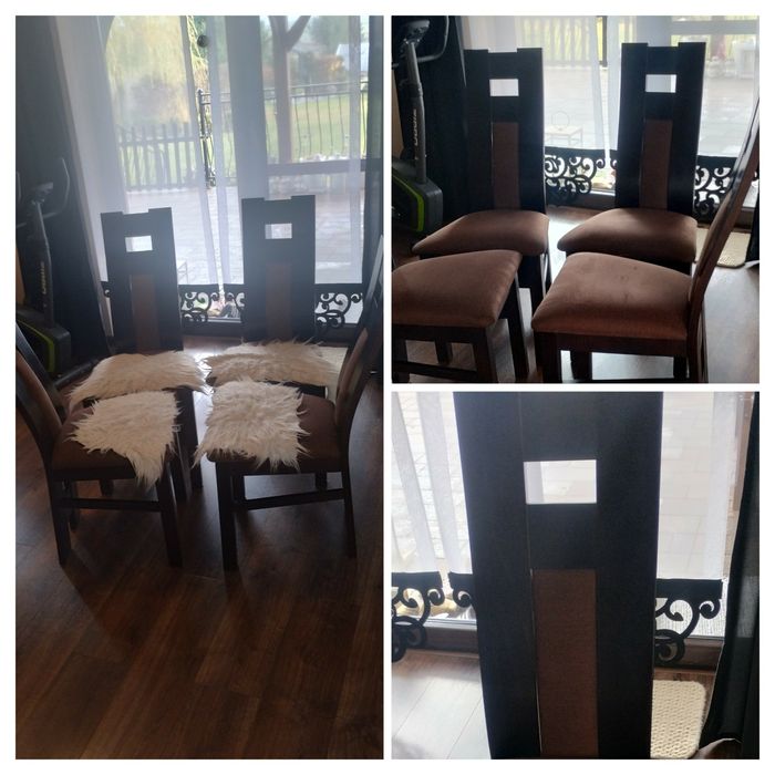 Krzesła do jadalni 4 sztuki