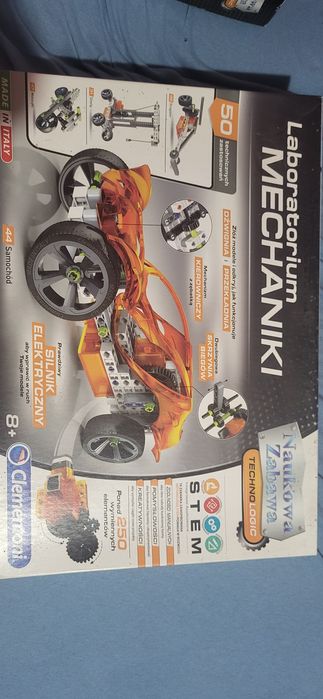 Klocki mechaniczne  clementoni laboratorium mechaniki