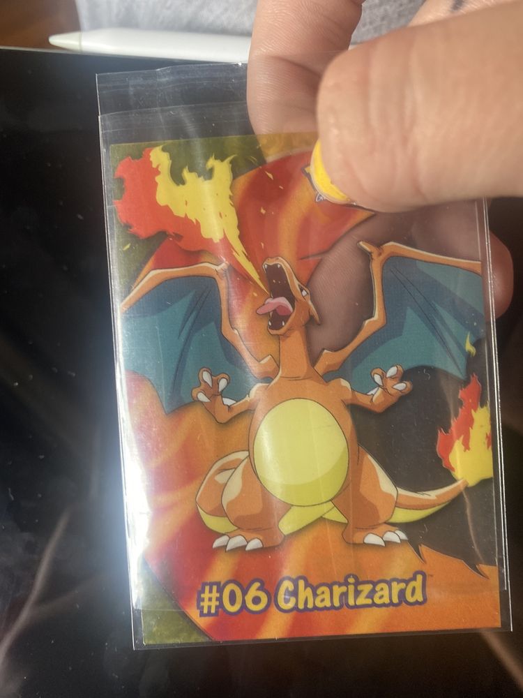 Carta Pokemon Topps #06 Charizard PC3