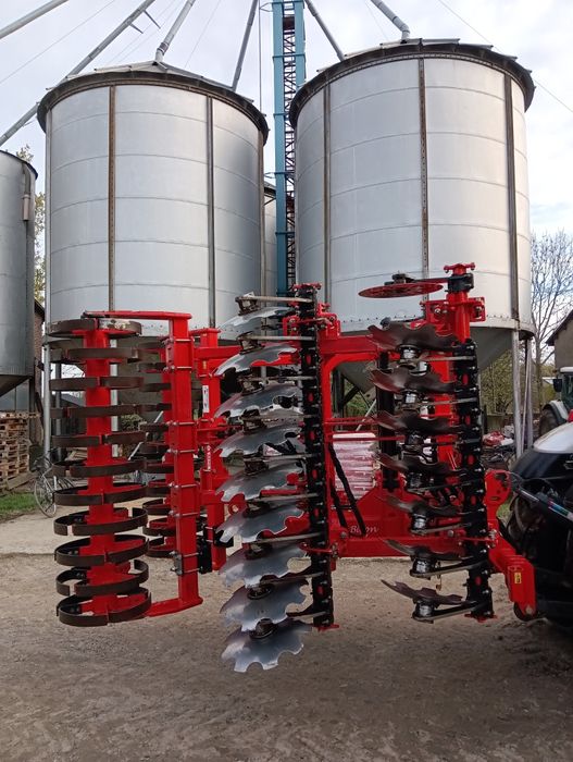 Brona talerzowa Akpil Bison XL 4 m , talerzówka, 1 właściciel