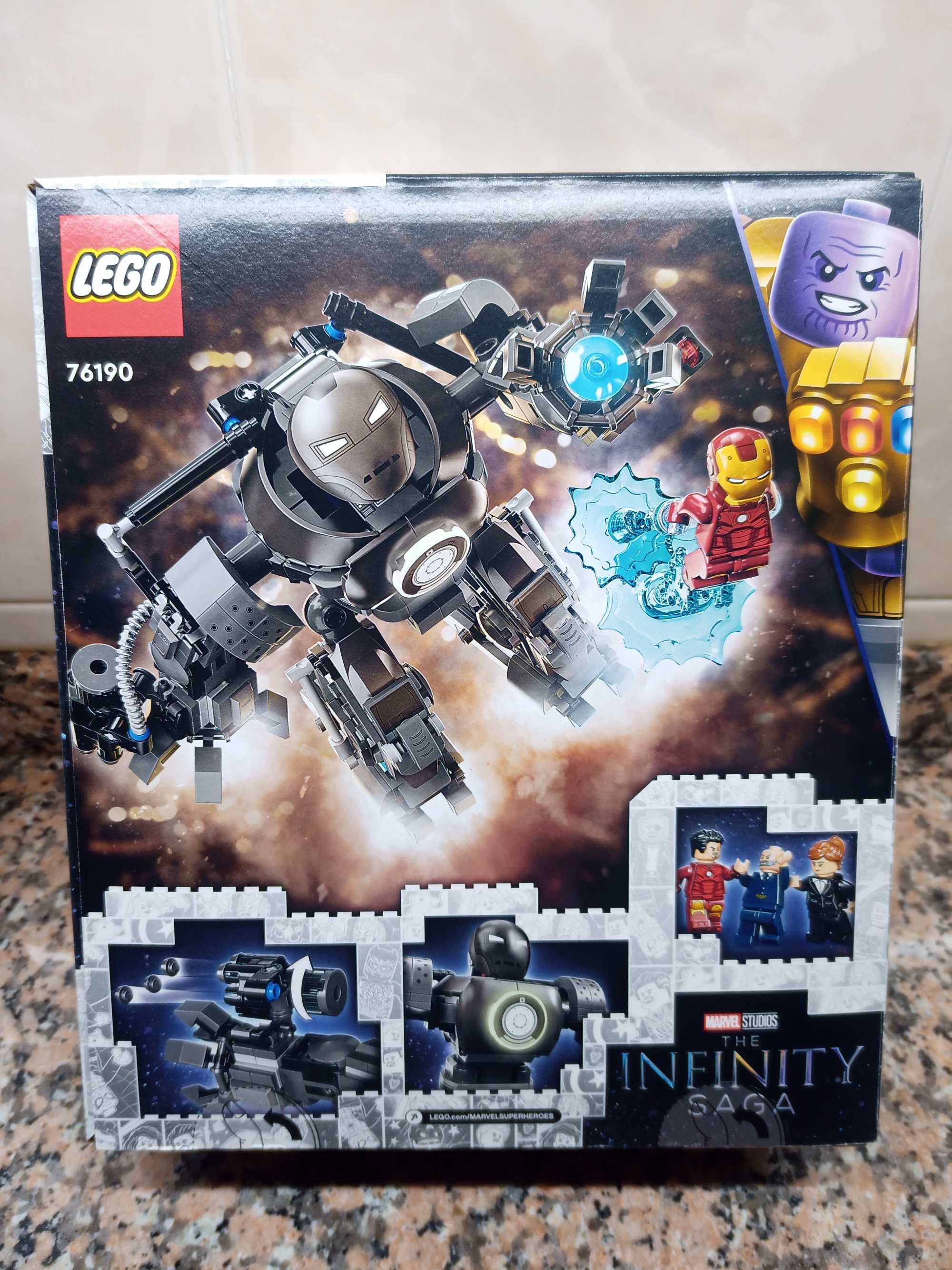 Lego Iron Man: A Ameaça de Iron Monger 76190