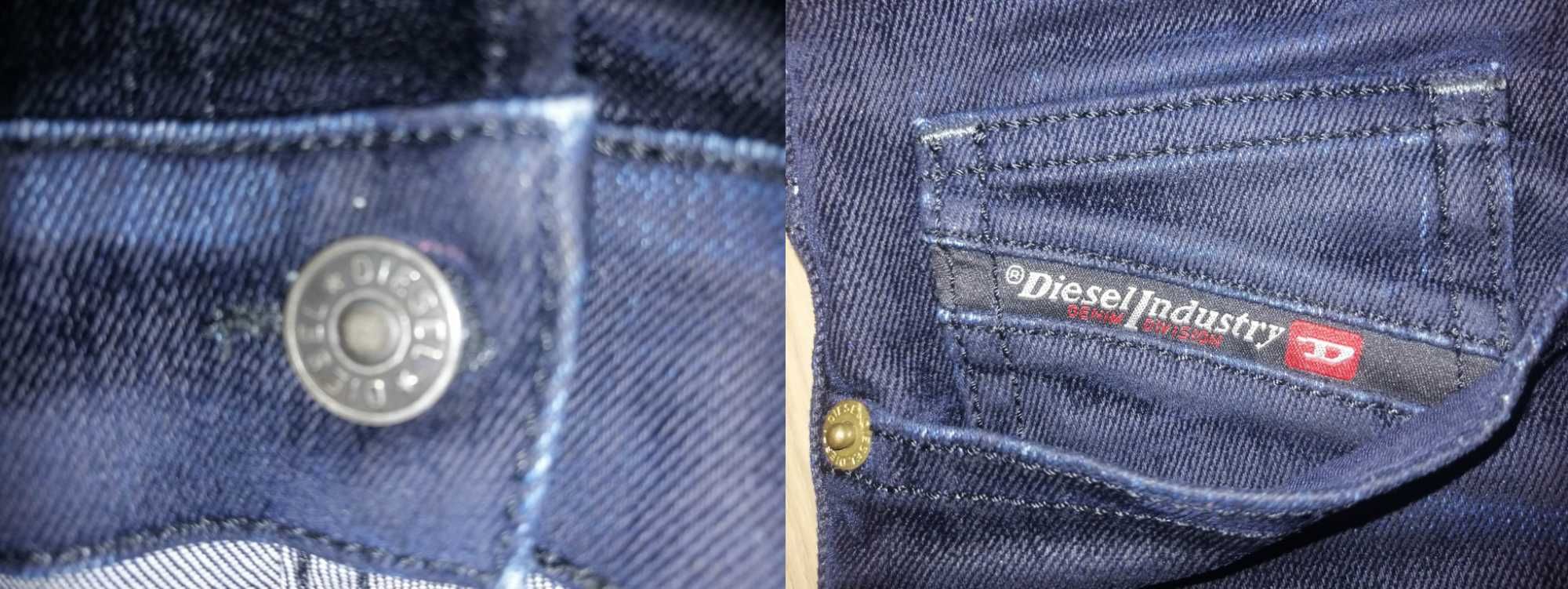 Spodnie jeans Diesel D-VIDER, rozmiar 28-32 (M)