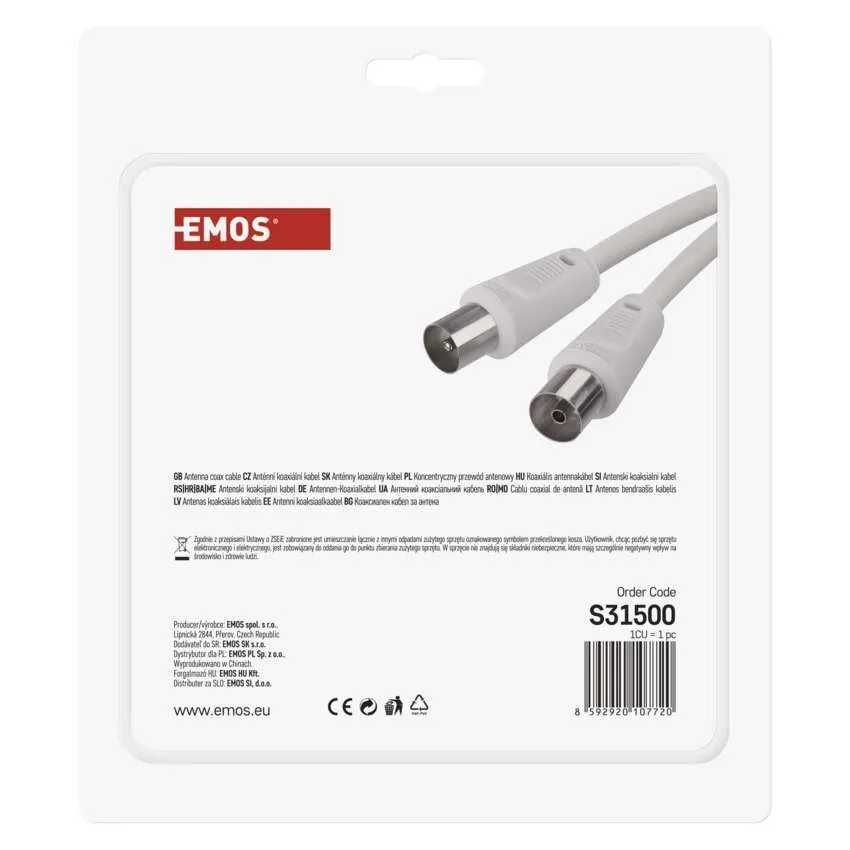 Kabel antenowy Emos 15 m