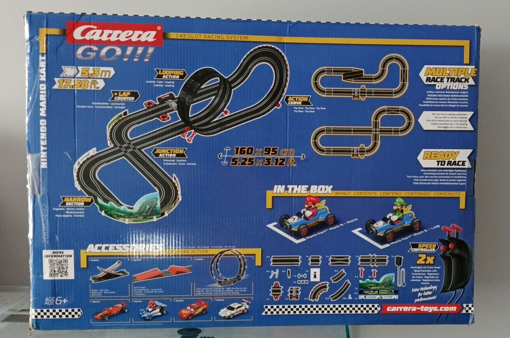 Carrera GO - Nintendo Super Mario Kart, tor wyścigowy