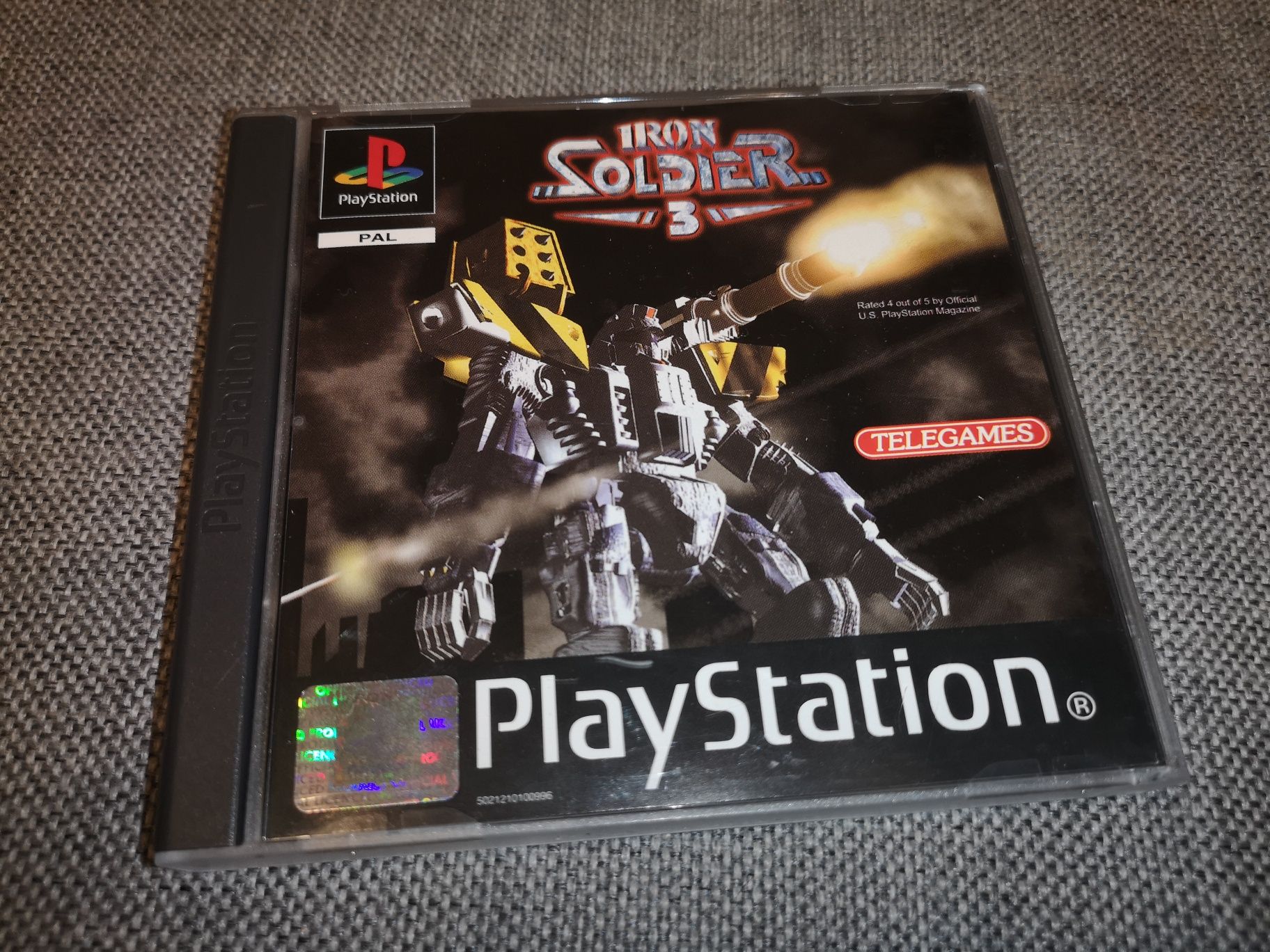 Iron Soldier 3 PSX PS1 gra ANG (rzadkość na rynku) BDB+