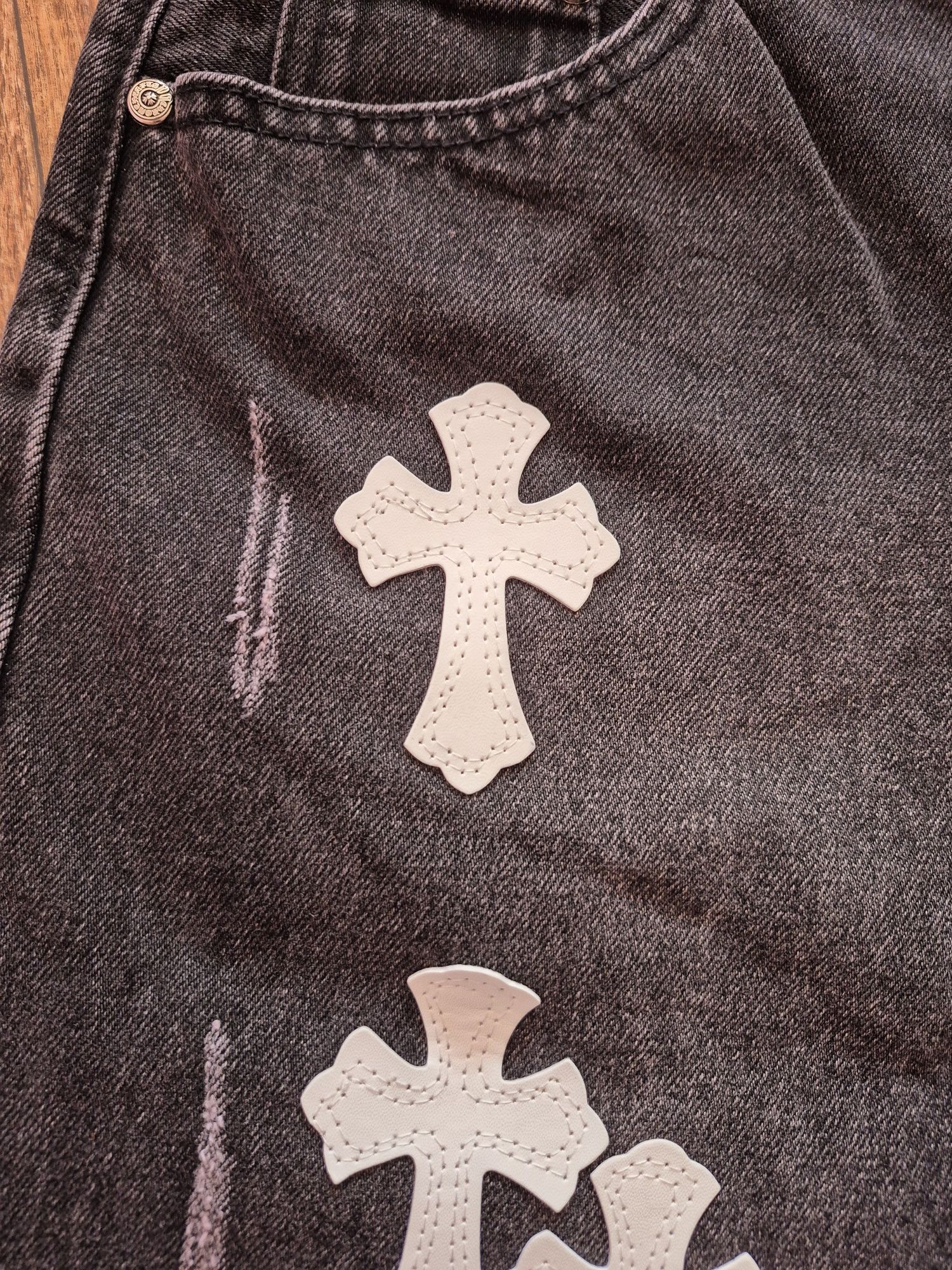 Шорты Chrome Hearts черные