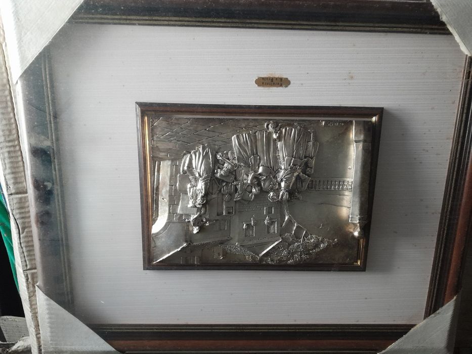 Quadros em prata de lei