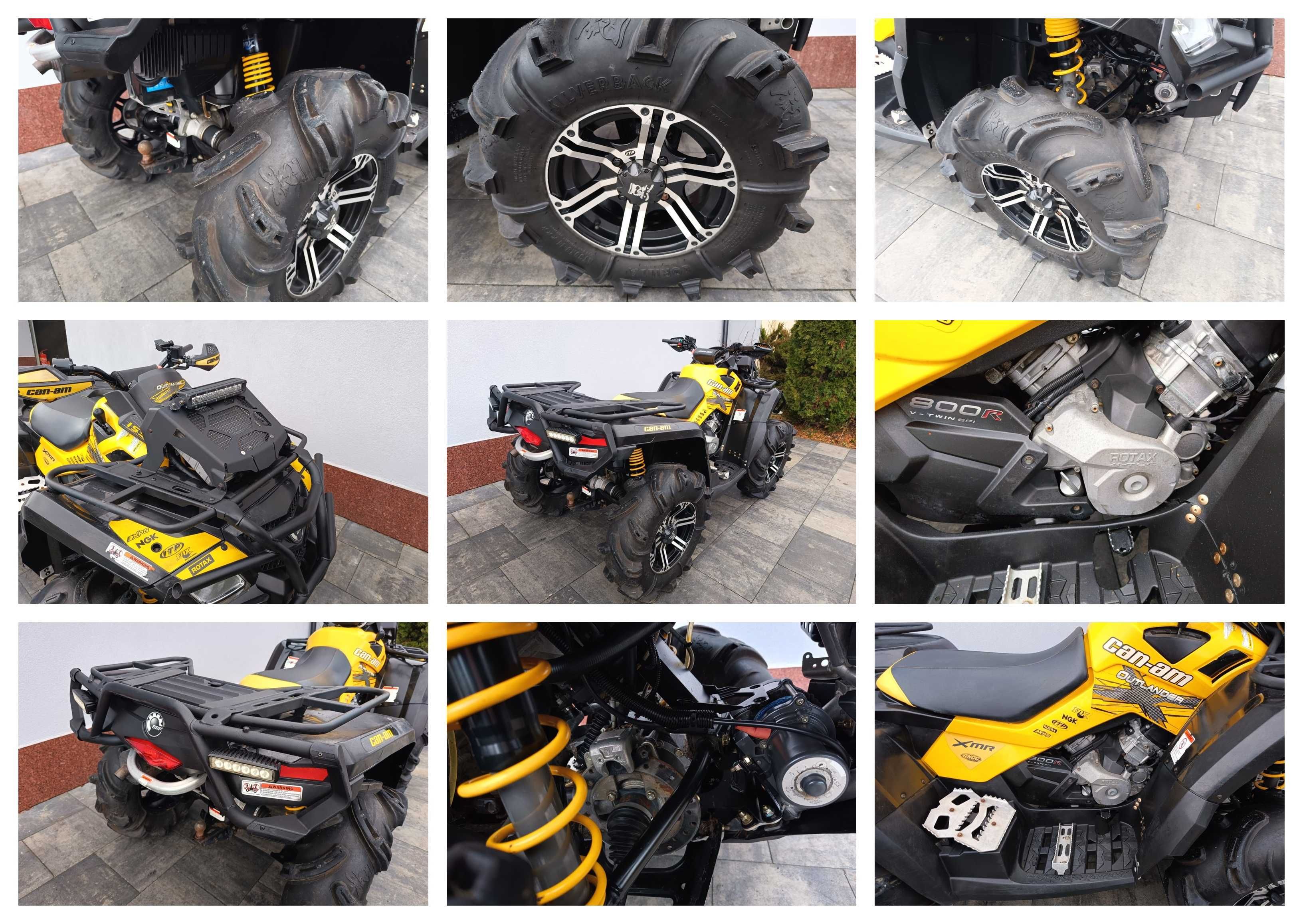 Can-Am Outlander 800R Xmr, 2010 r. GORILLA, ITP, wyciągarka, raty!