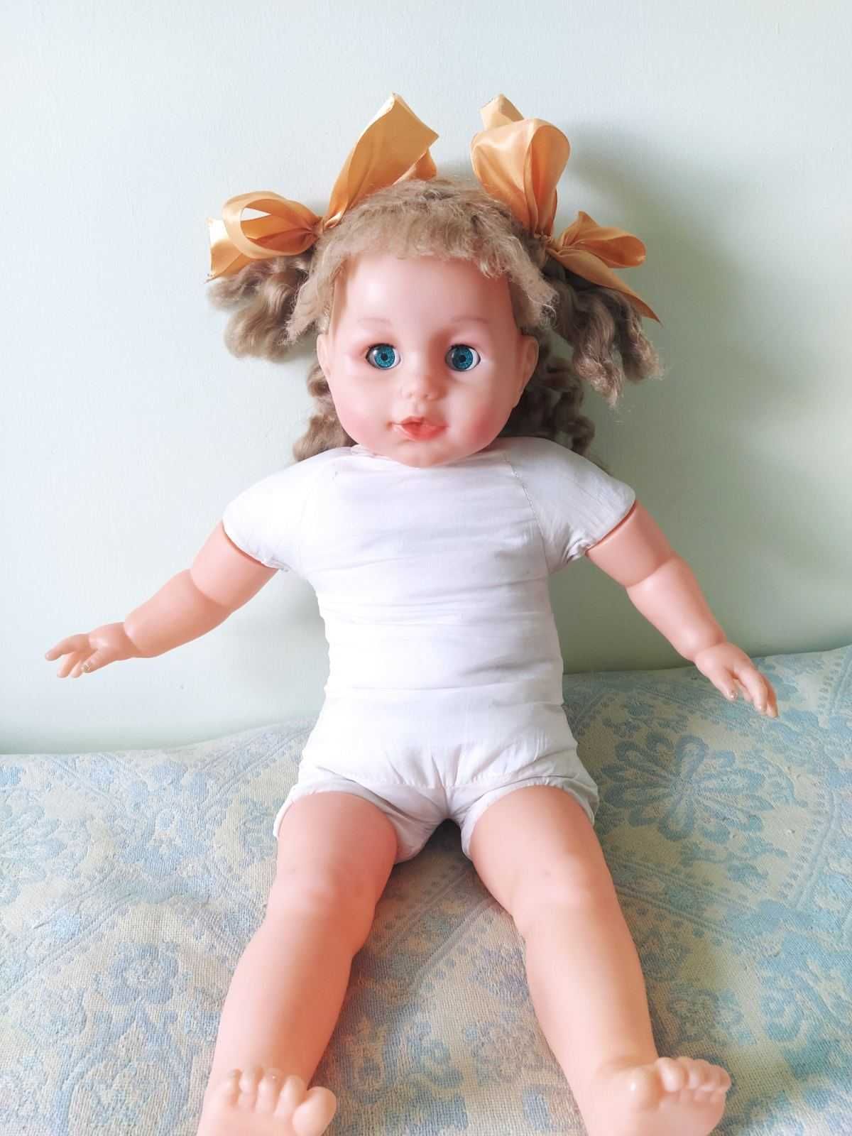 редкая лялька большая кукла 63 см пупс реборн