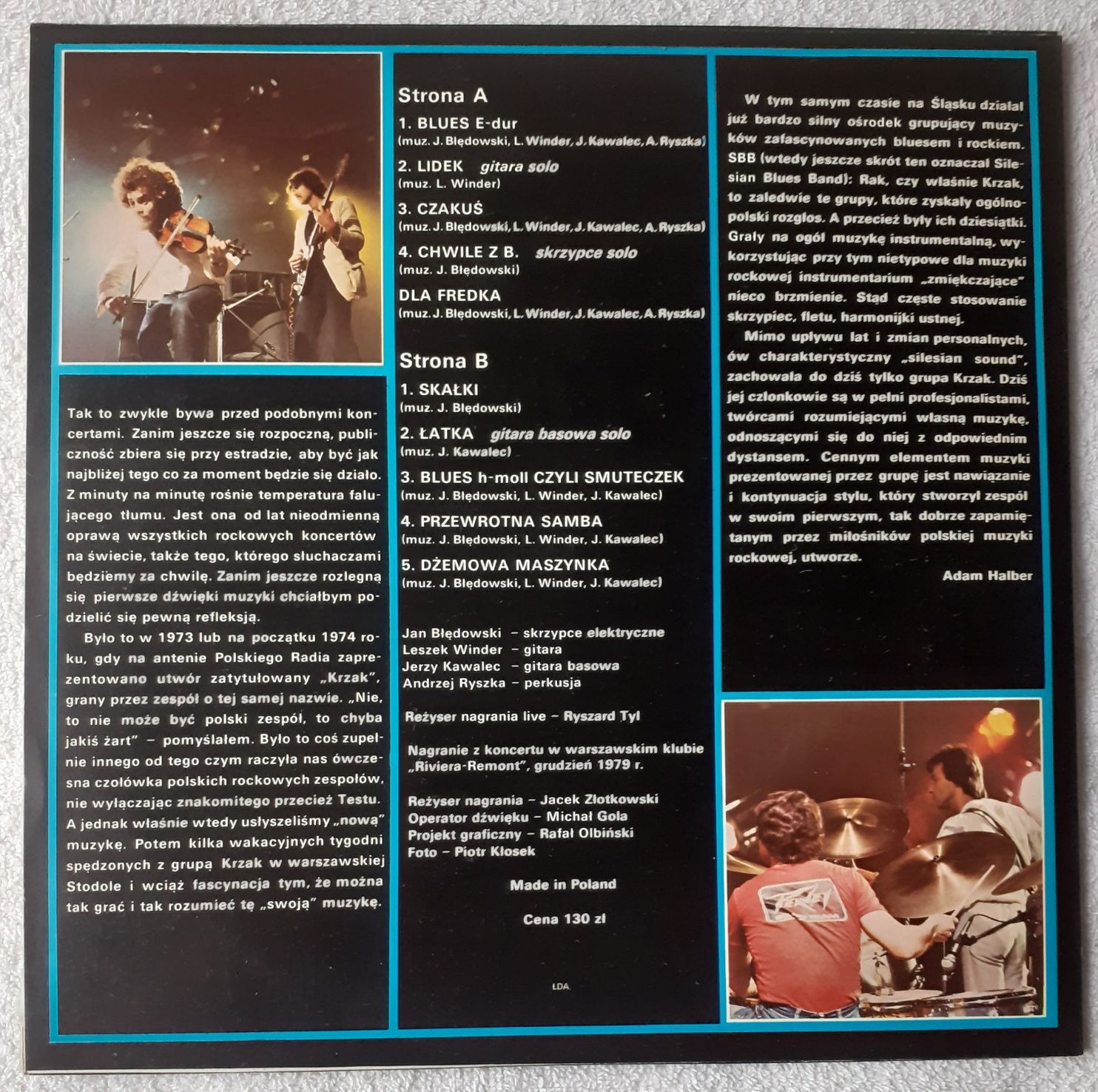 Krzak – Blues Rock Band (Vinyl, LP, Album)