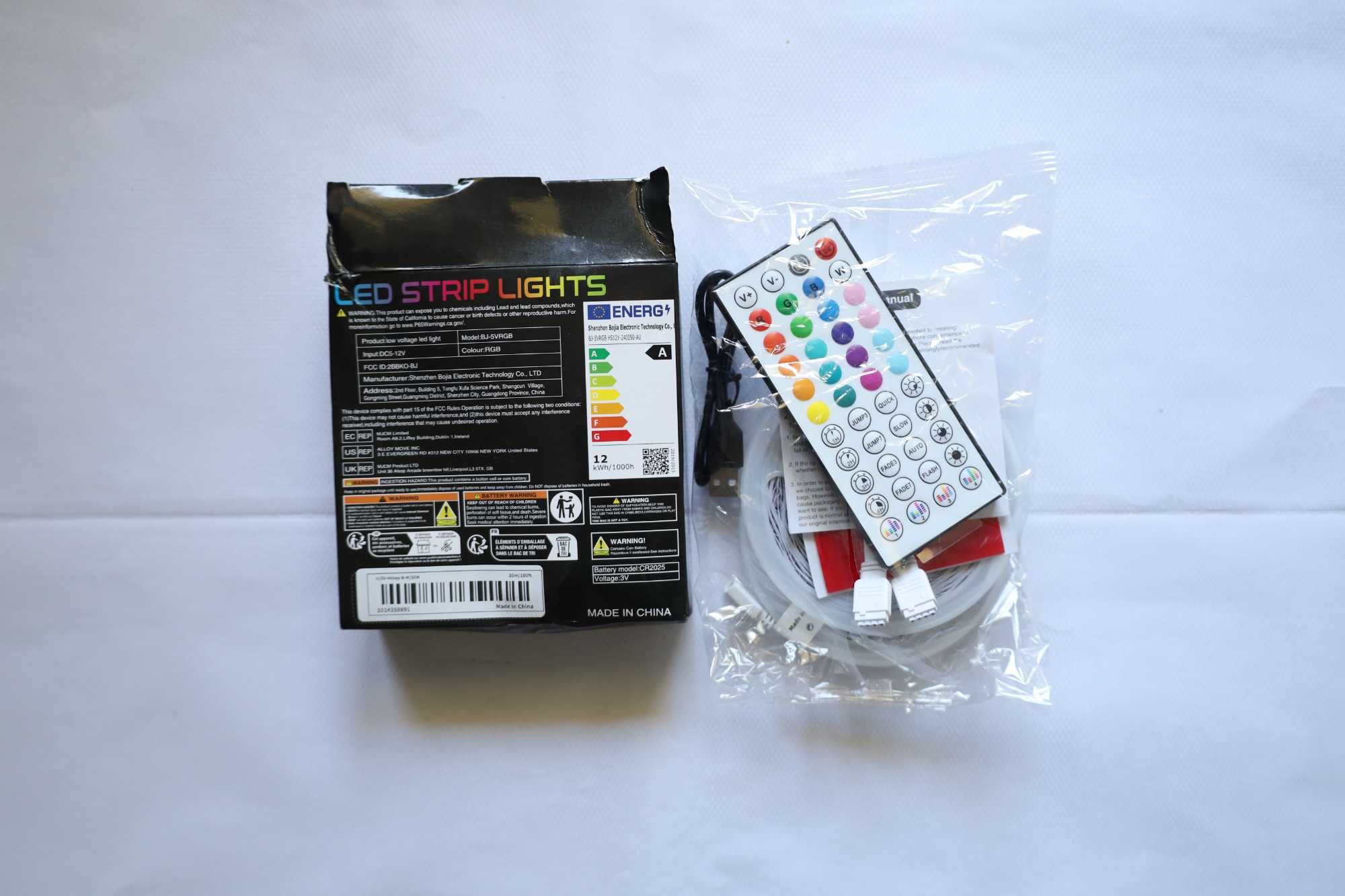 Taśma LED 30M RGB ZESTAW Pilot , dwie rolki po 15m