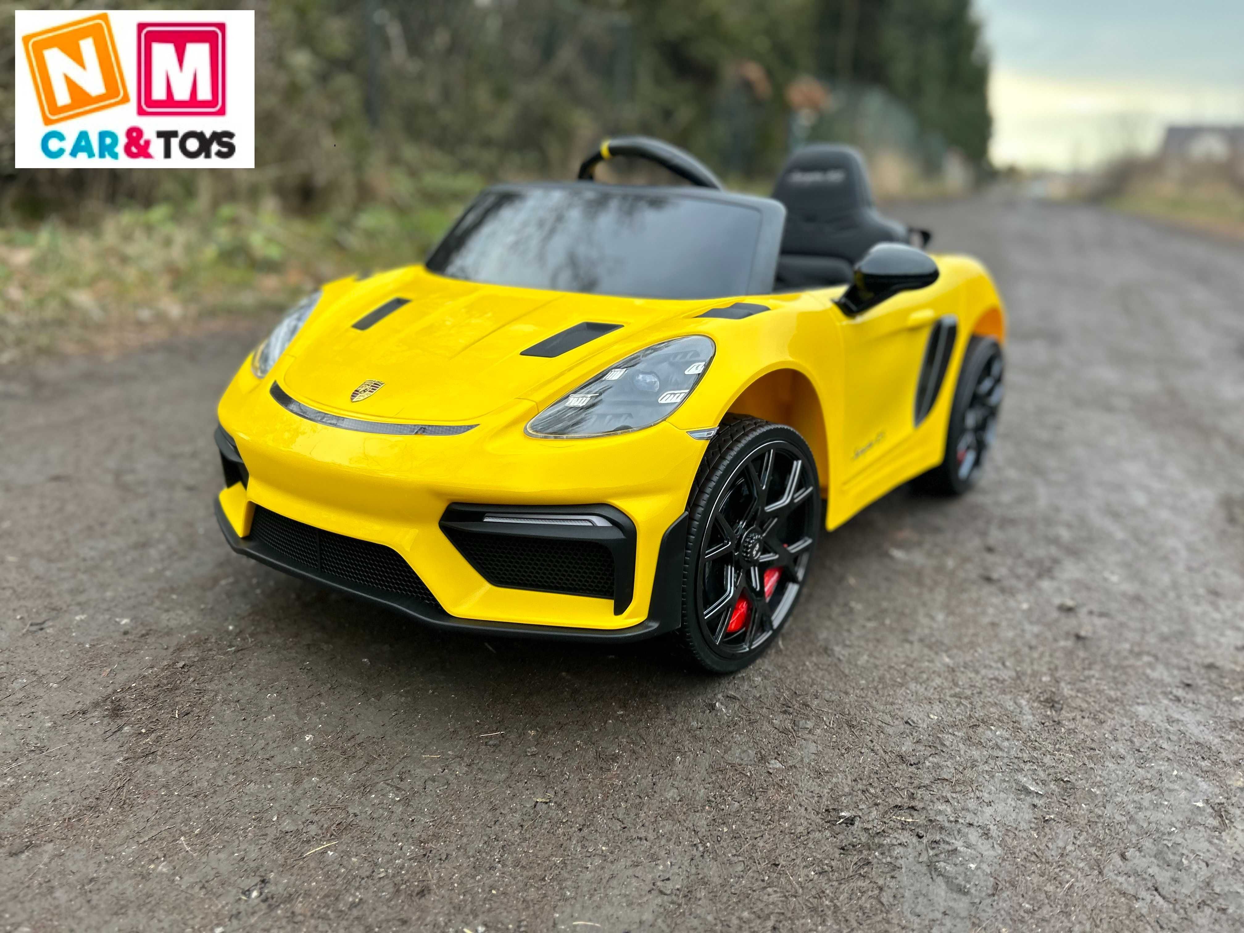 PORSCHE 718 Nowość AUTO na akumulator Samochód Autko Pojazd dla dzieci