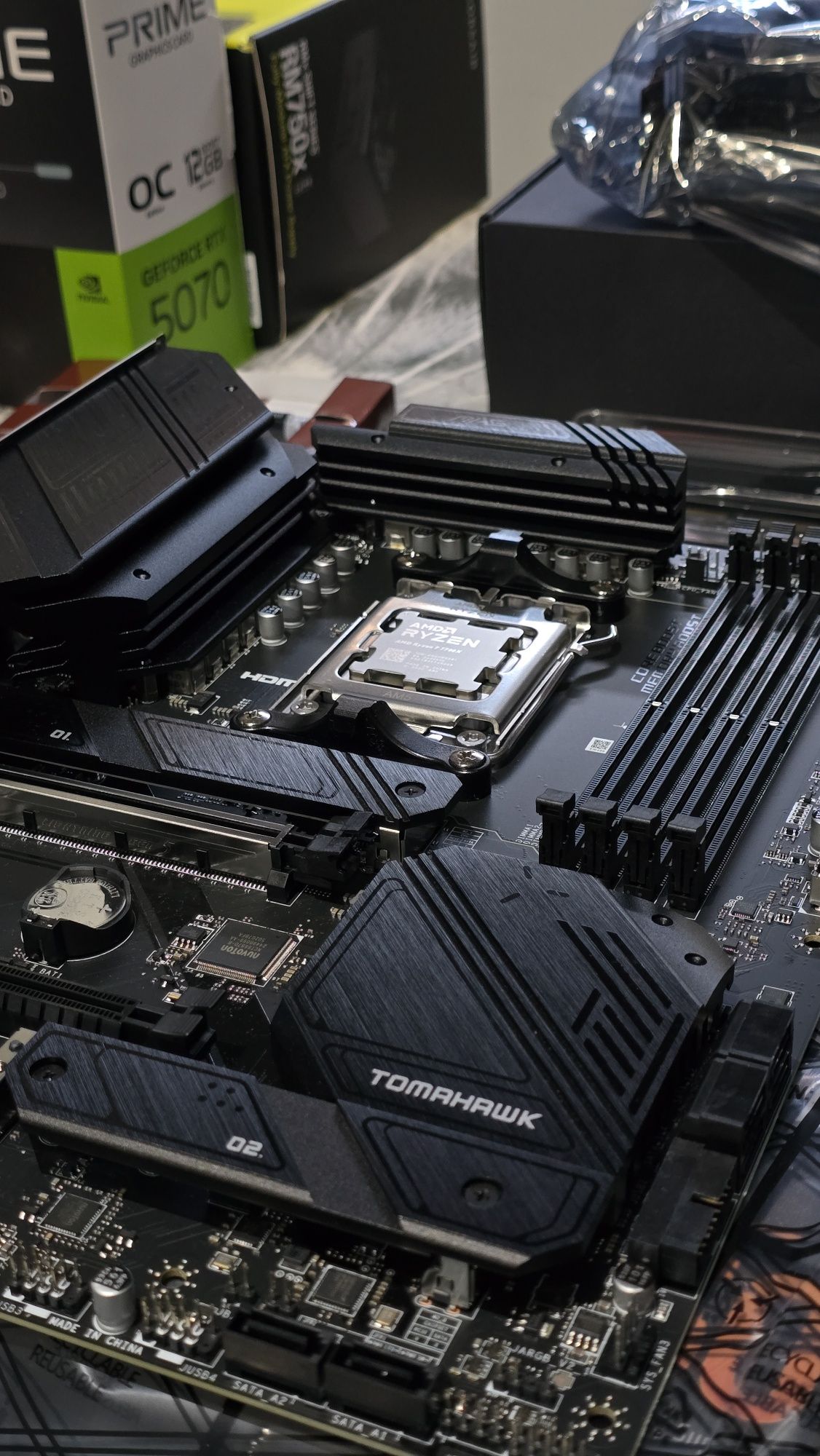 AMD Ryzen 7 7700 – Usado 3 meses, Garantia 2 anos / Caixa original