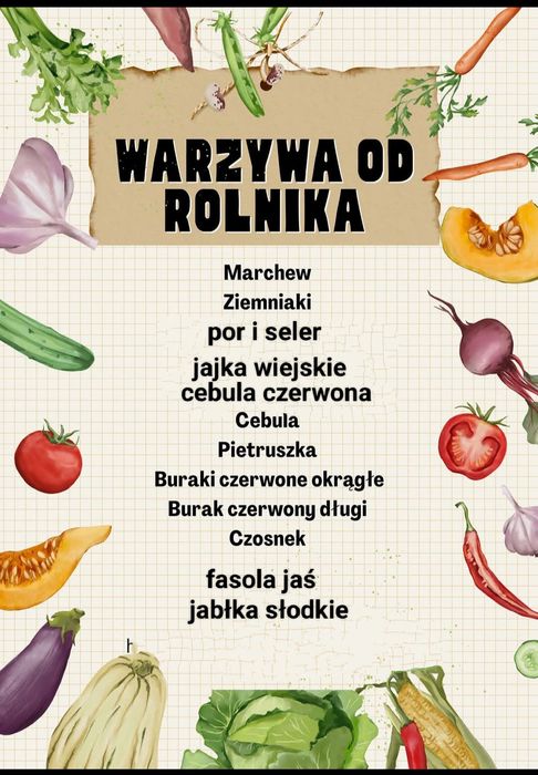 Warzywa prosto od rolnika