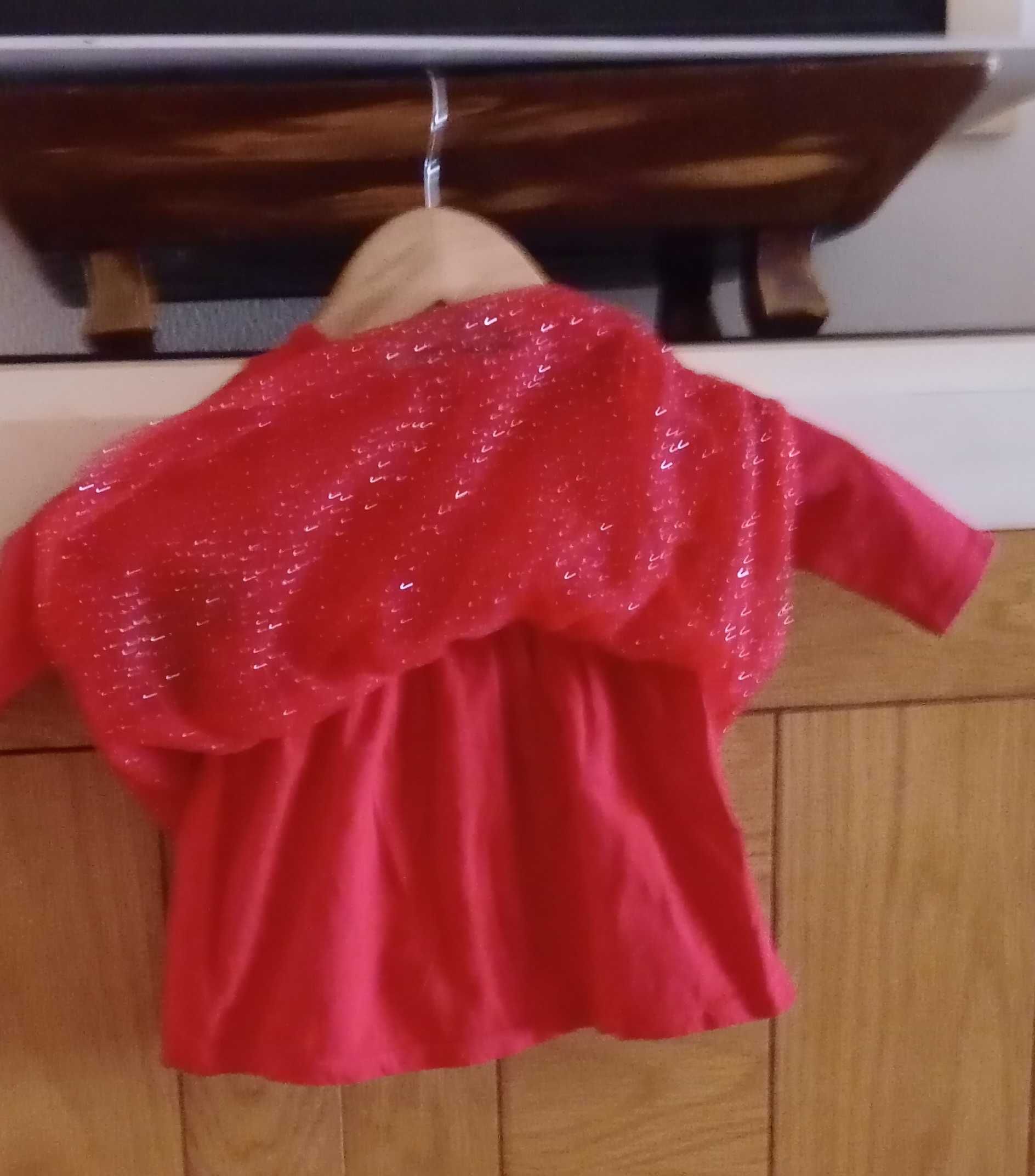 Vestido saia em tule com brilhantes, forrado a algodão, 6-9 meses  C&A