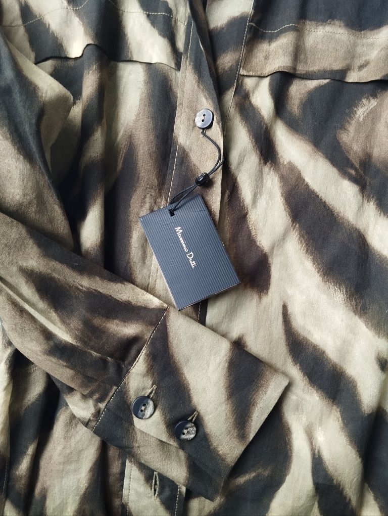 Koszula oversize Massimo Dutti