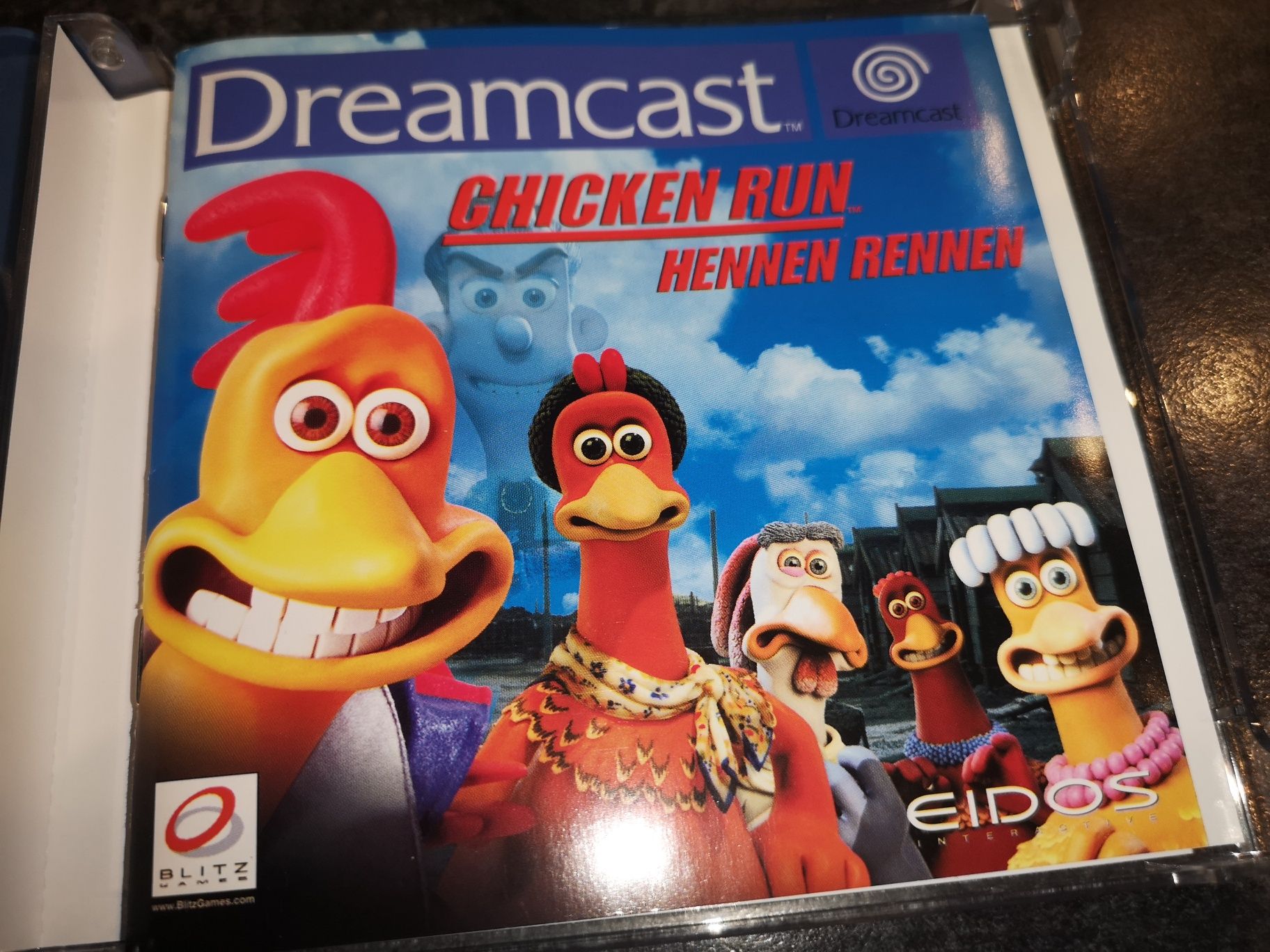 Chicken Run DREAMCAST SEGA gra (stan bdb) kioskzgrami