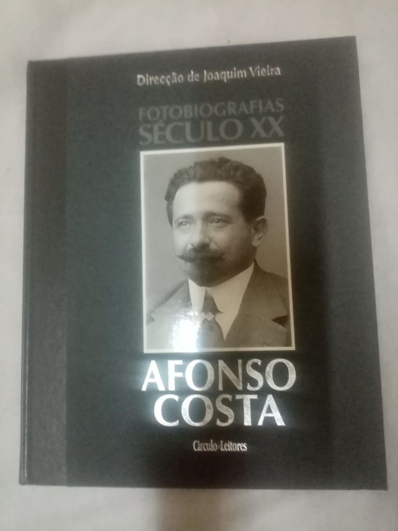 Fotobiografias século XX Afonso Costa do círculo de leitores