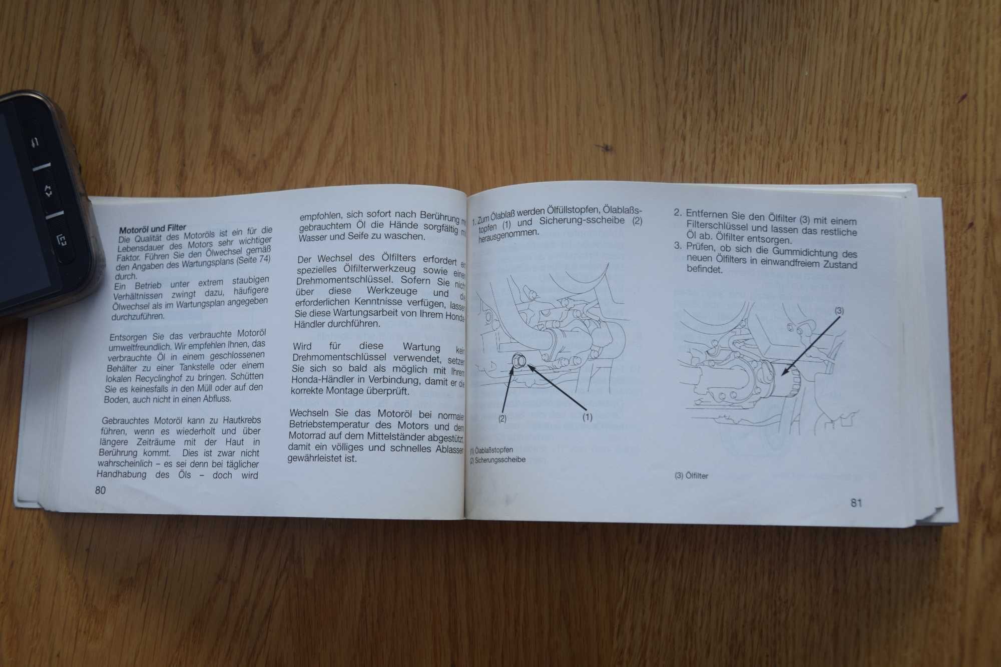Instrukcja Katalog HONDA NT650V