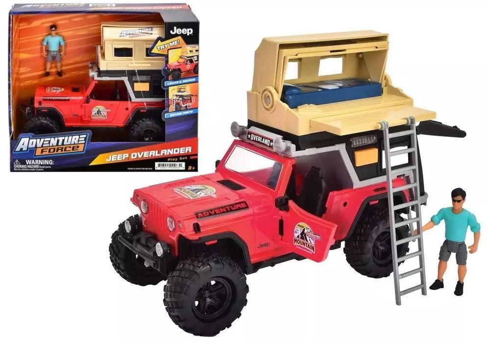 Pojazd Adventure Force Jeep Overlander. Pro Kids