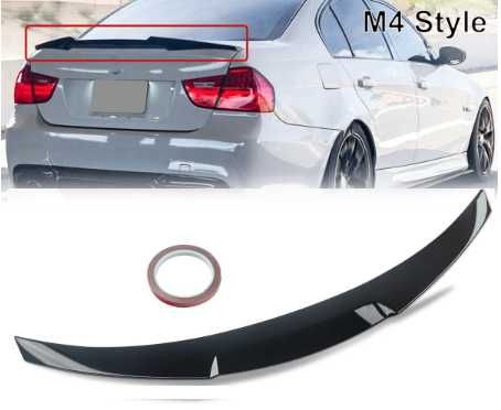 Spojler lotka BMW E90 spoiler CZARNY POŁYSK / CARBON