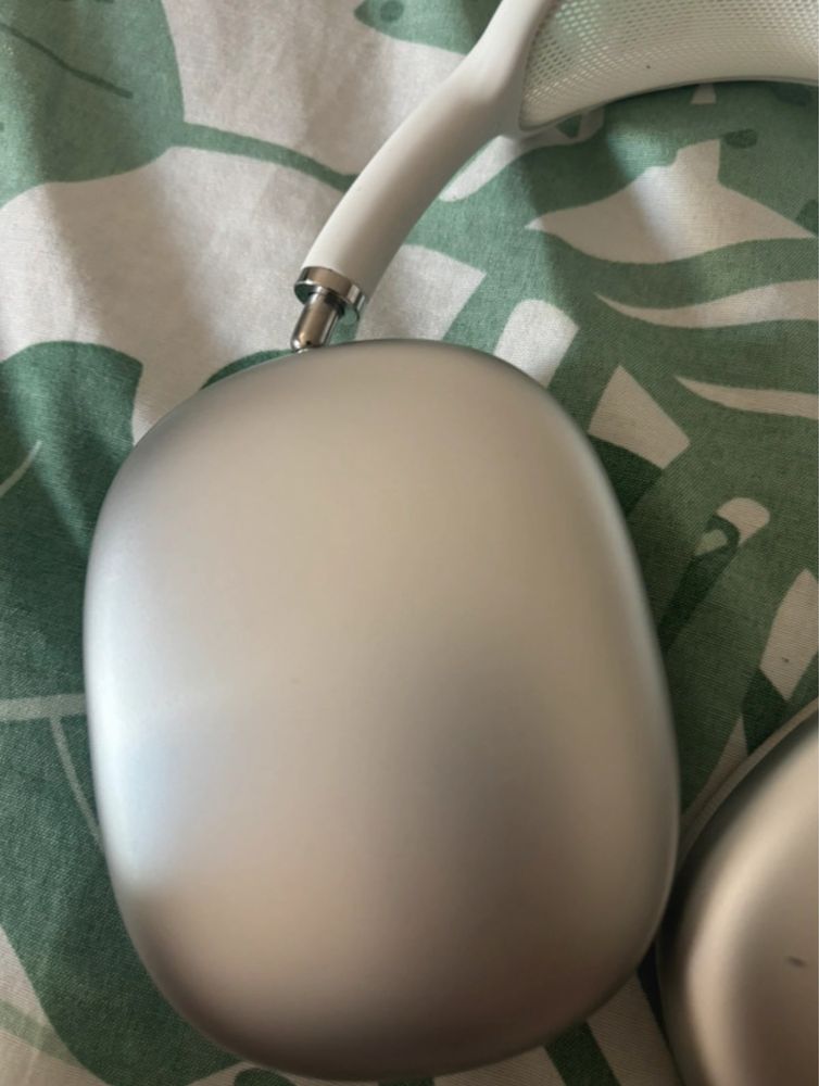 Słuchawki bezprzewodowe nauszne Apple AirPods Max srebrne