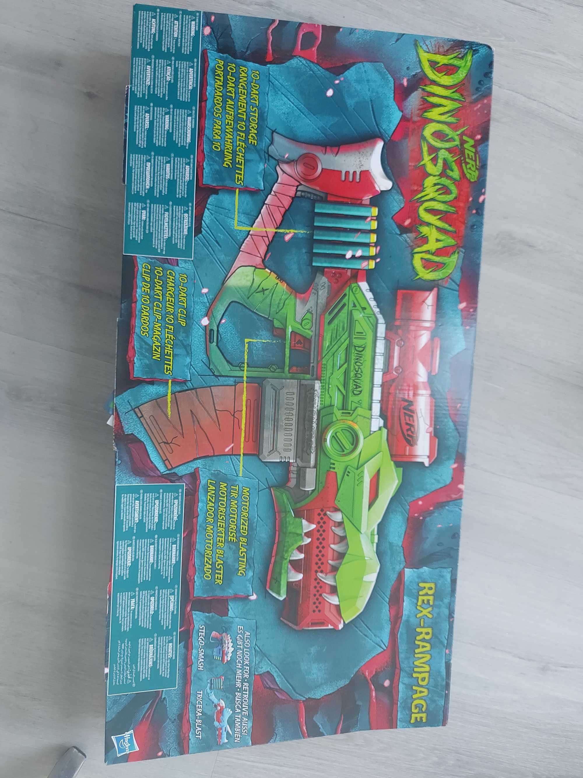 Nerf rex rampage nowy duży