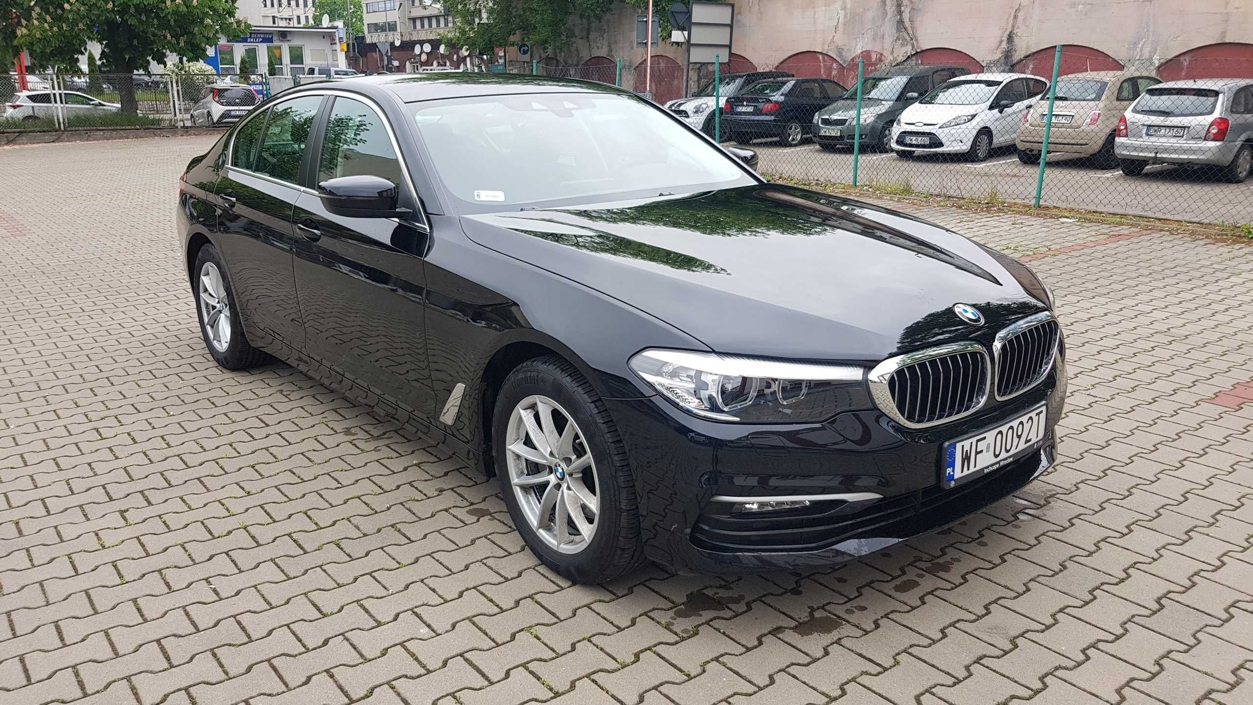 BMW 5, 518d, Wynajem długoterminowy samochodów, wypożyczalnia aut