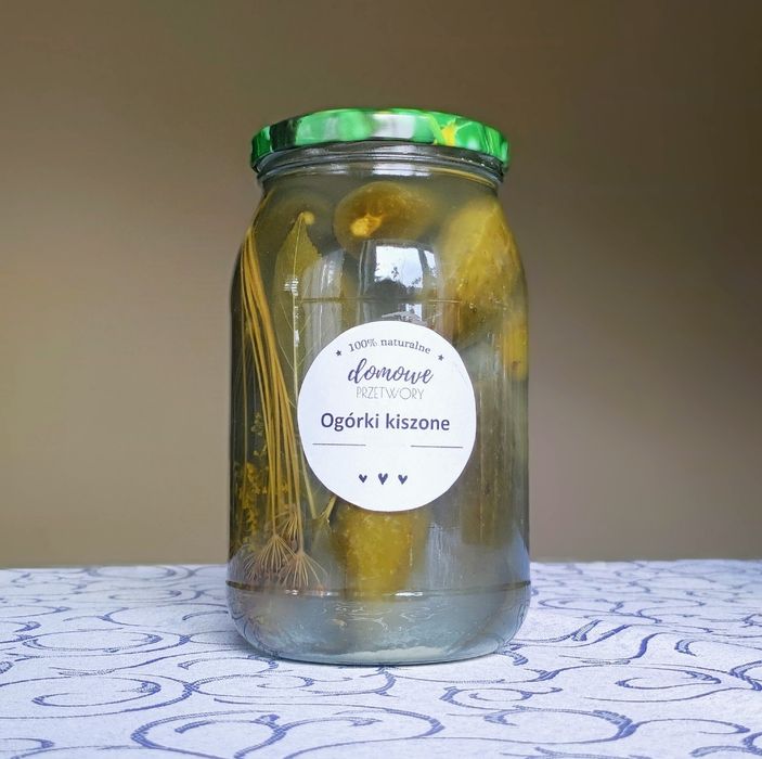 Tradycyjnie kiszone ogórki z ekouprawy